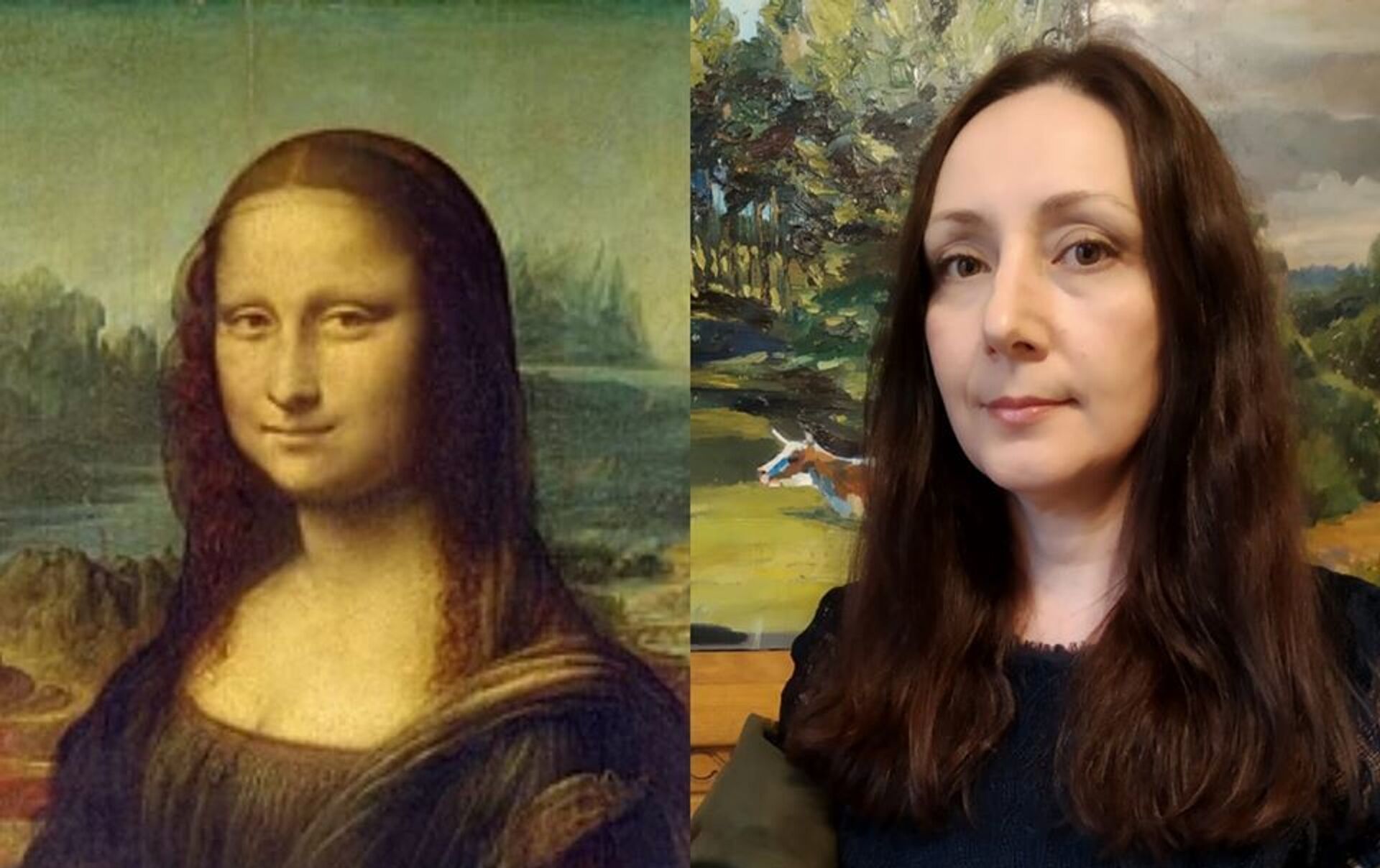Картина Леонардо да Винчи Мона Лиза подделка