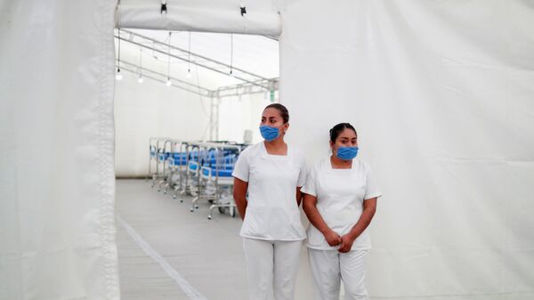 Personal médico en México durante la pandemia - Sputnik Mundo