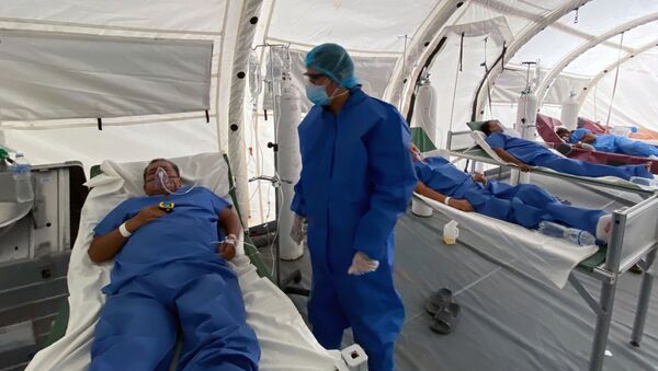 Hospital móvil en Guayaquil, Ecuador - Sputnik Mundo