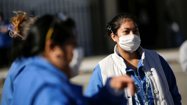 Personal médico en México durante la pandemia de COVID-19 - Sputnik Mundo