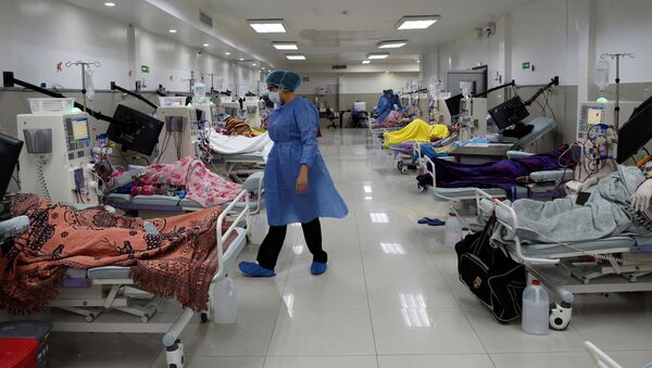 Un hospital en Ecuador - Sputnik Mundo