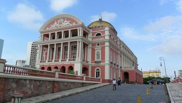Teatro Amazonas, en Manaos - Sputnik Mundo