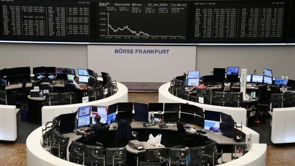 La bolsa de valores en Frankfurt - Sputnik Mundo
