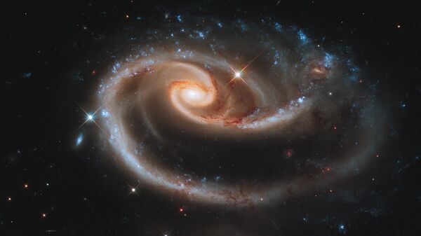 Pareja de galaxias en colisión Arp 273 (2011) - Sputnik Mundo