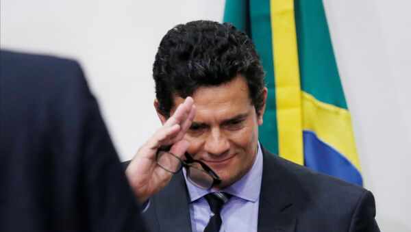 Sérgio Moro, ministro de Justicia de Brasil - Sputnik Mundo