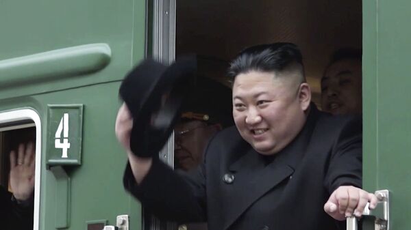 Kim Jong-un, líder supremo de Corea del Norte (foto de archivo) - Sputnik Mundo
