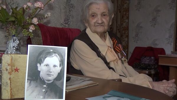 Ekaterina Gúseva, veterana de la Gran Guerra Patria, la guerra soviética contra el régimen nazi de 1941-1945 - Sputnik Mundo