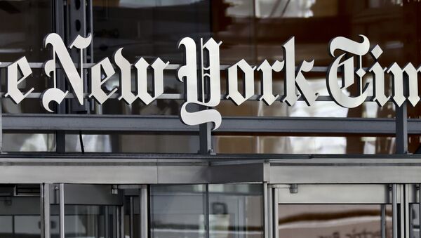 Logo de 'The New York Times' - Sputnik Mundo