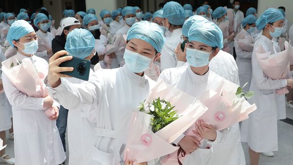 Médicas de Wuhan, China - Sputnik Mundo