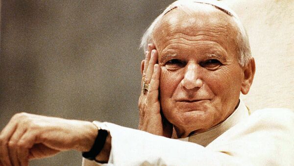 El papa Juan Pablo II en 1990 - Sputnik Mundo