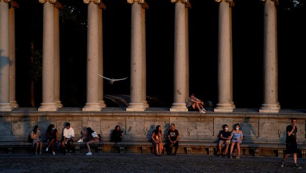 Coronavirus en Madrid, España - Sputnik Mundo