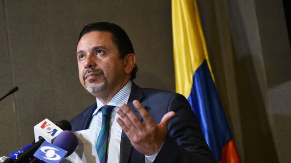Miguel Ceballos, alto comisionado de Paz de Colombia - Sputnik Mundo