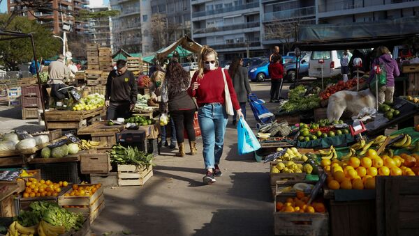 Un mercado en Montevideo, Uruguay - Sputnik Mundo