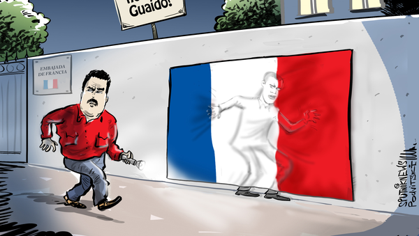 Francia juega al escondite con Juan Guaidó en Venezuela - Sputnik Mundo