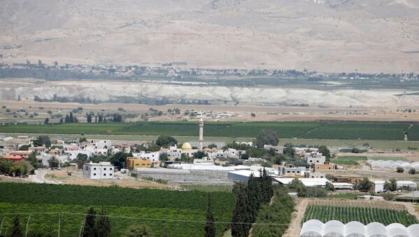 Vista general del territorio de Cisjordania ocupado por Israel - Sputnik Mundo