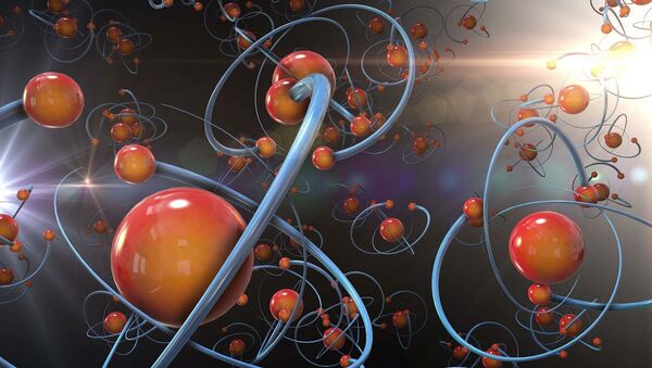 Un átomo (imagen referencial) - Sputnik Mundo