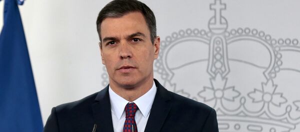 Pedro Sánchez, presidente del Gobierno de España Pedro Sánchez, presidente del Gobierno de España - Sputnik Mundo