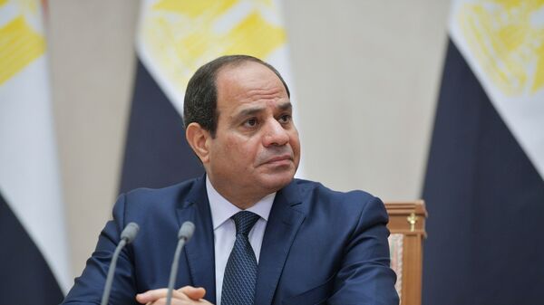 Abdelfatá Sisi, presidente egipcio - Sputnik Mundo