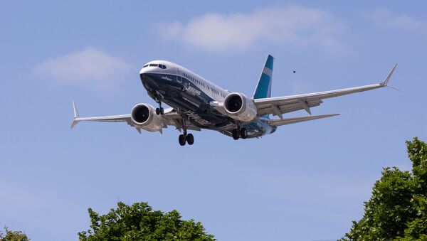 Una prueba de vuelo previa a la certificación del Boeing 737 MAX - Sputnik Mundo