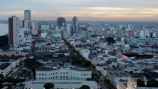 La vista general de la ciudad de Guayaquil, Ecuador - Sputnik Mundo