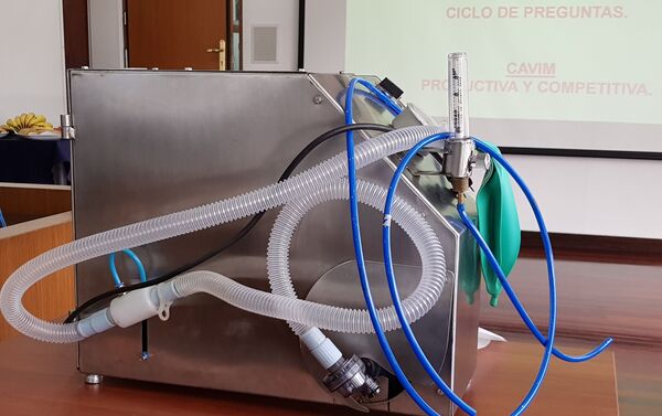 Respiradores mecánicos digitales no invasivos desarrollados en Venezuela - Sputnik Mundo