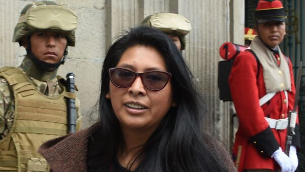 Eva Copa, presidenta de la Asamblea Legislativa Plurinacional de Bolivia - Sputnik Mundo