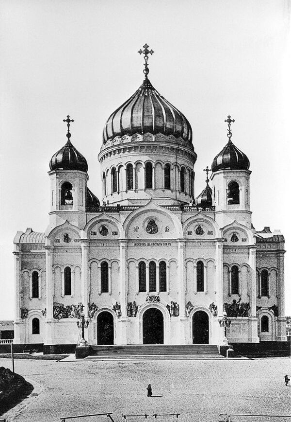 Храм Христа Спасителя Старые Фотографии