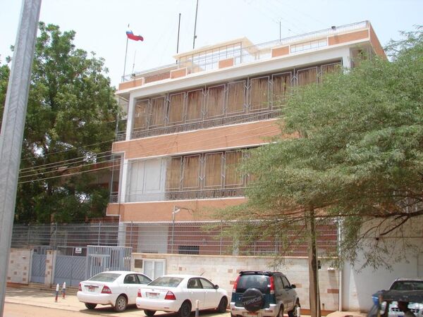La embajada de Rusia en Sudán (archivo) - Sputnik Mundo