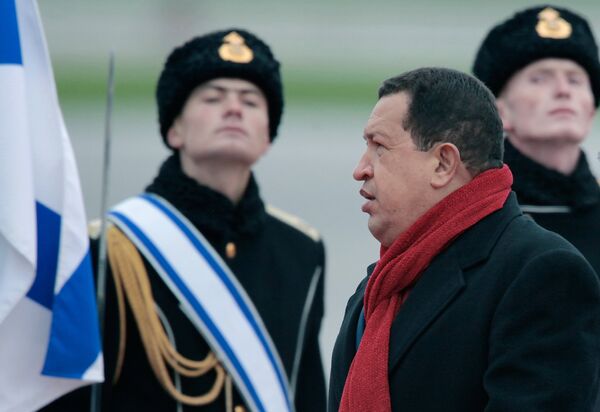La visita del presidente venezolano Hugo Chávez a Rusia - Sputnik Mundo