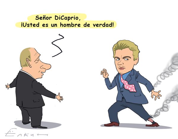 Putin elogia a DiCaprio - Sputnik Mundo