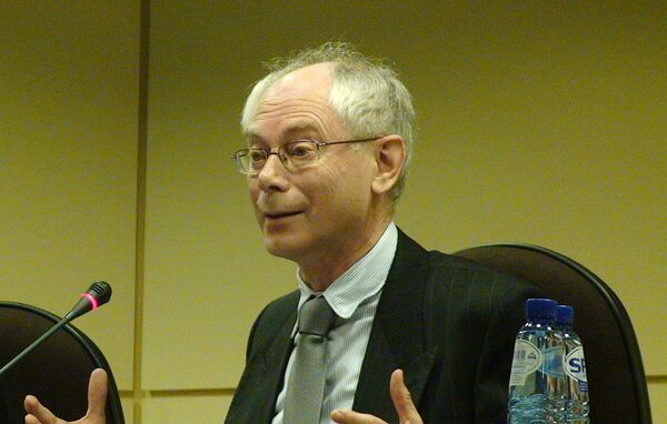 Herman Van Rompuy. Archivo - Sputnik Mundo