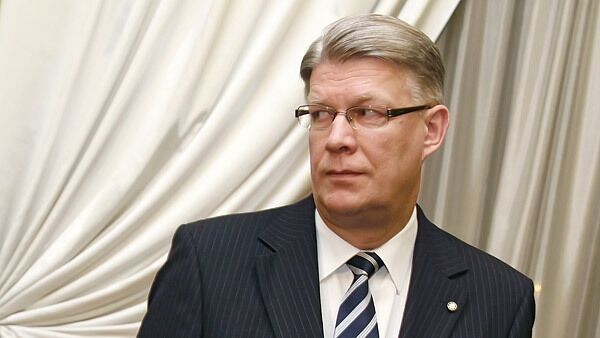 El presidente de Letonia, Valdis Zatlers - Sputnik Mundo
