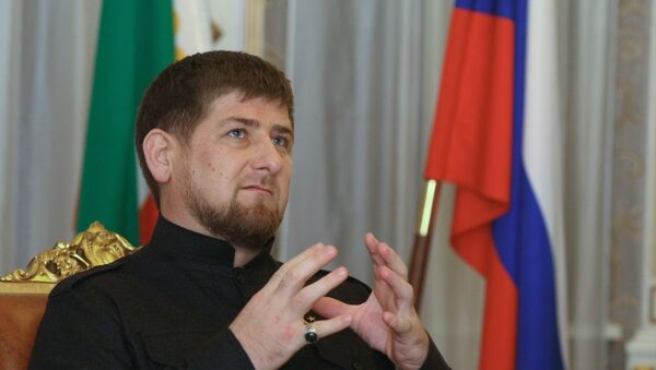 El líder de la república rusa de Chechenia, Ramzán Kadírov - Sputnik Mundo
