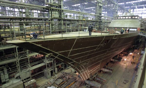 Astilleros Severnaya Verf construirán 13 buques de guerra para Armada rusa - Sputnik Mundo