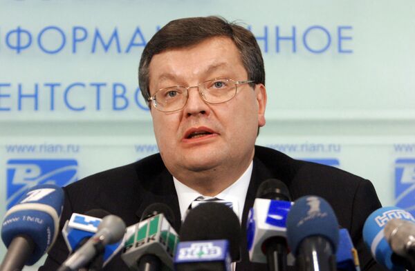 El ministro ucraniano de Exteriores, Konstantín Grischenko. - Sputnik Mundo