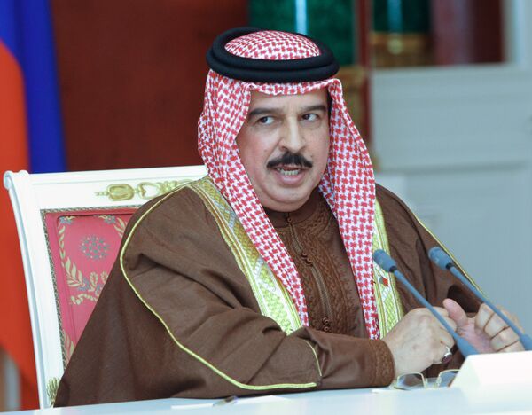 El rey de Bahrein - Sputnik Mundo