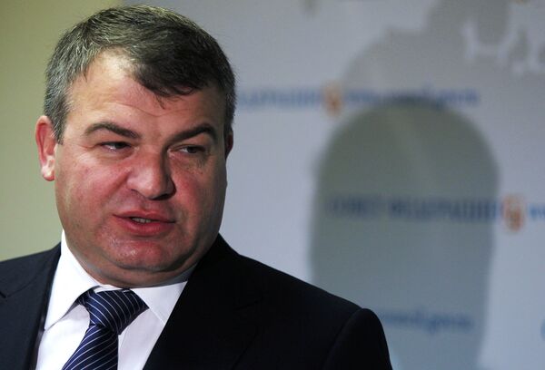 El ministro de Defensa, Anatoli Serdiukov - Sputnik Mundo