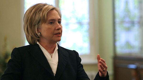 La secretaria de Estado de EEUU Hillary Clinton - Sputnik Mundo