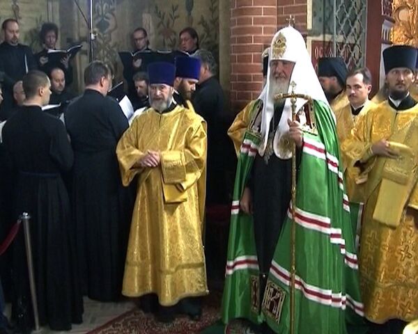 Patriarca ruso oficia liturgia en la catedral de San Basilio - Sputnik Mundo