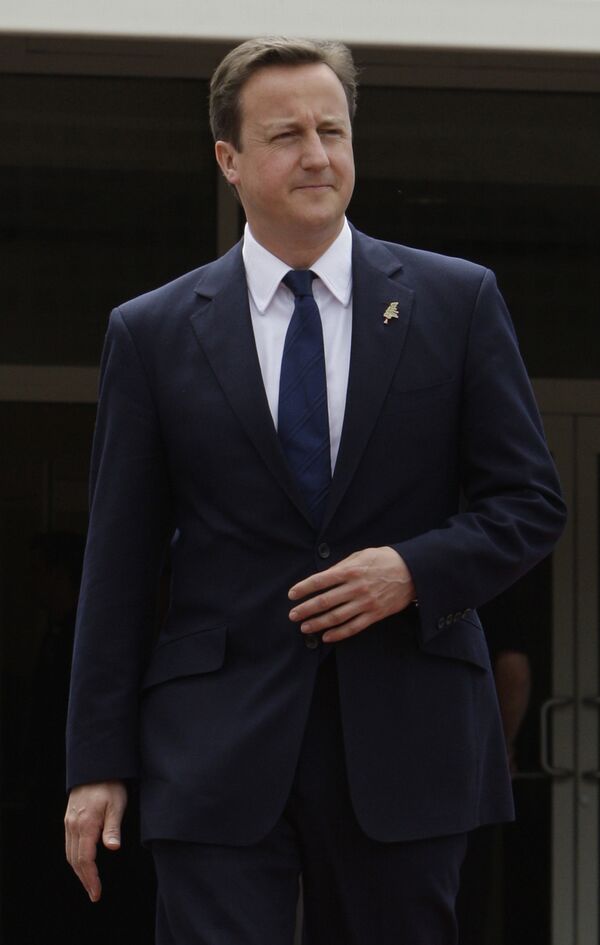 Primer ministro británico, David Cameron - Sputnik Mundo