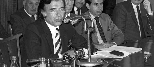 Carlos Menem Carlos Menem - Sputnik Mundo