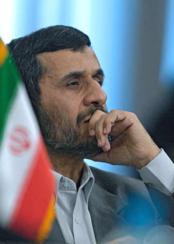 El presidente de Irán Mahmud Ahmadineyad - Sputnik Mundo