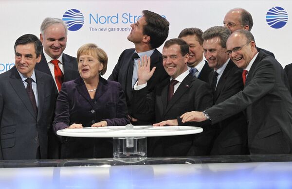Rusia, Alemania, Francia y Holanda ponen en marcha el gasoducto Nord Stream - Sputnik Mundo