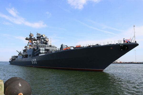 Destructor antisubmarino ruso 'Almirante Chabanenko' (archivo) - Sputnik Mundo