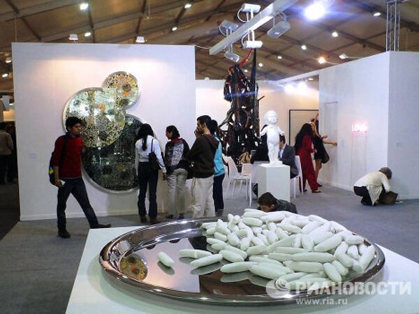 Feria de Arte en Nueva Delhi - Sputnik Mundo