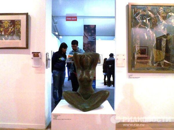 Feria de Arte en Nueva Delhi - Sputnik Mundo