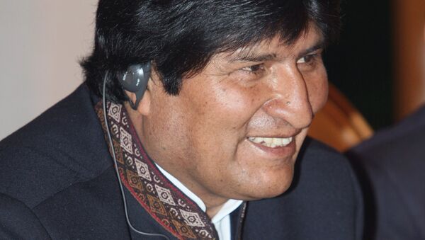 Presidente de Bolivia, Evo Morales - Sputnik Mundo