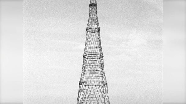 Se cumplen 90 años de radiodifusión desde Torre Shújov. Imágenes de archivo - Sputnik Mundo