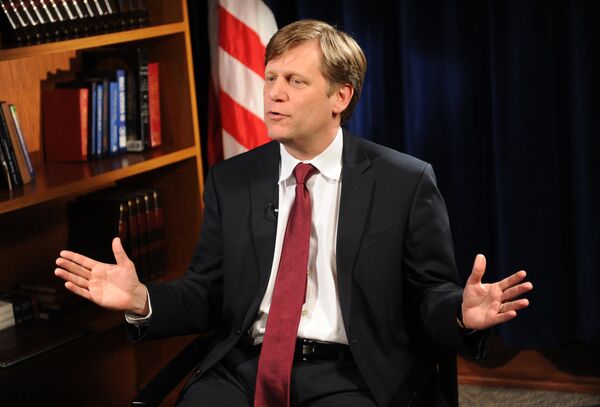 El embajador de EEUU en Moscú Michael McFaul - Sputnik Mundo
