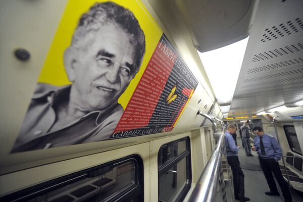 Moscú celebra el triple aniversario de García Márquez - Sputnik Mundo